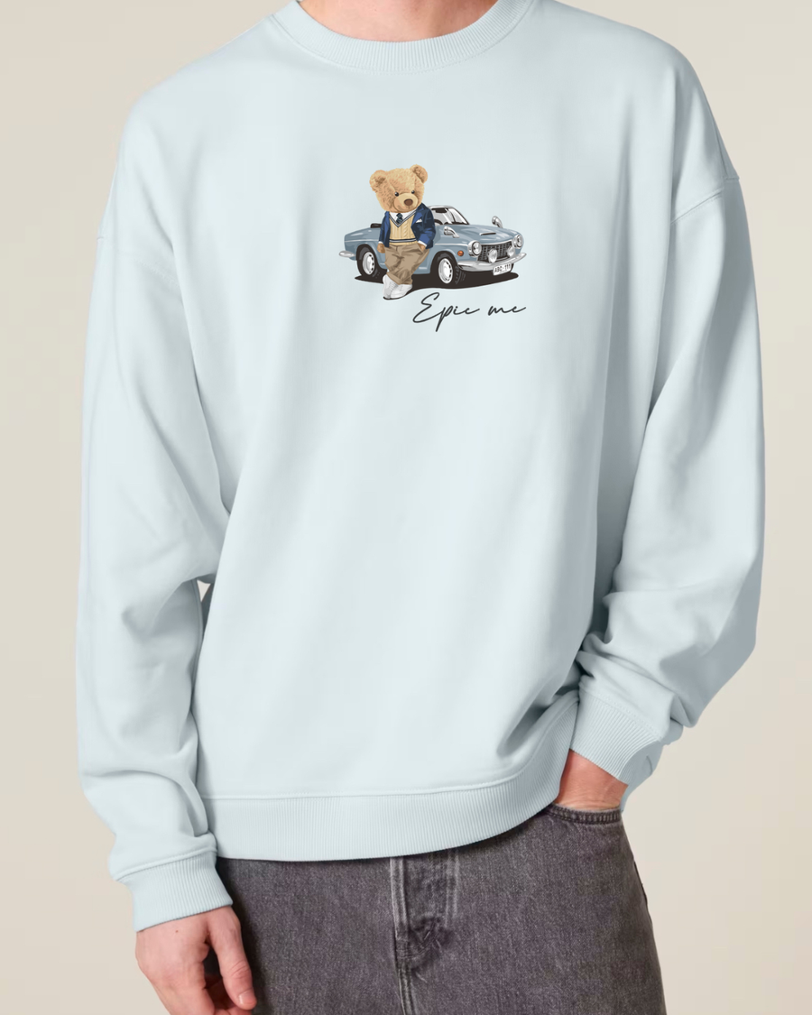 Sudadera Sin Capucha Oversize Teddy