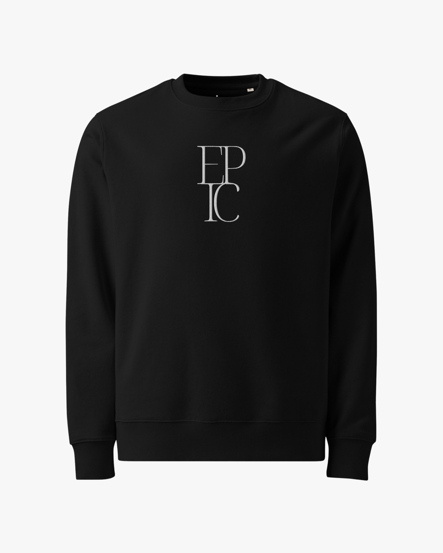 Sudadera Sin Capucha Negra EPIC