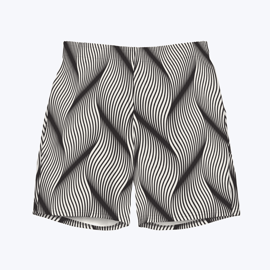 bañador corto de hombre estampado