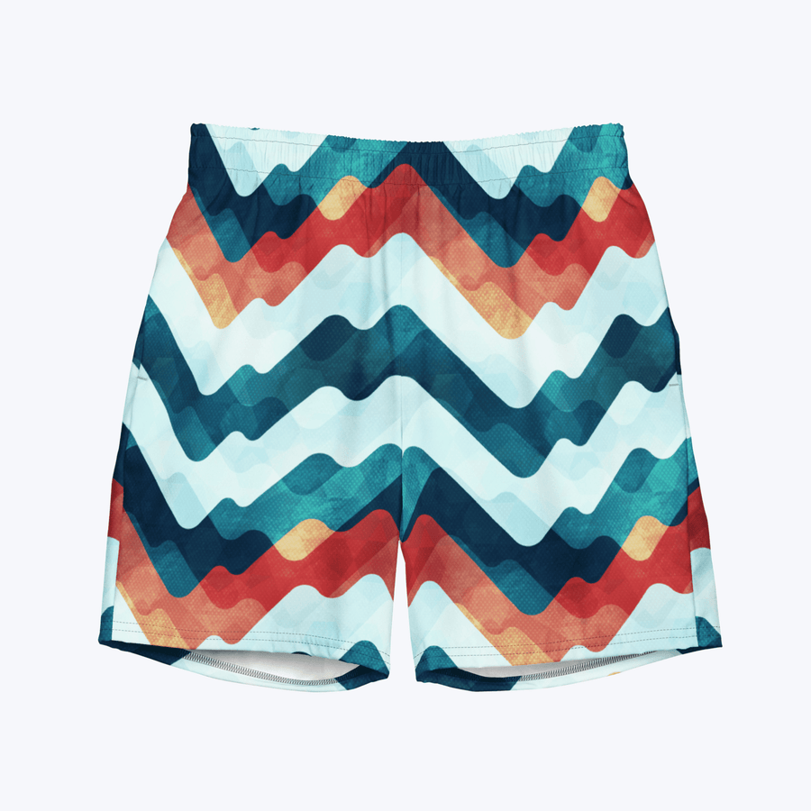 bañador corto de hombre estampado