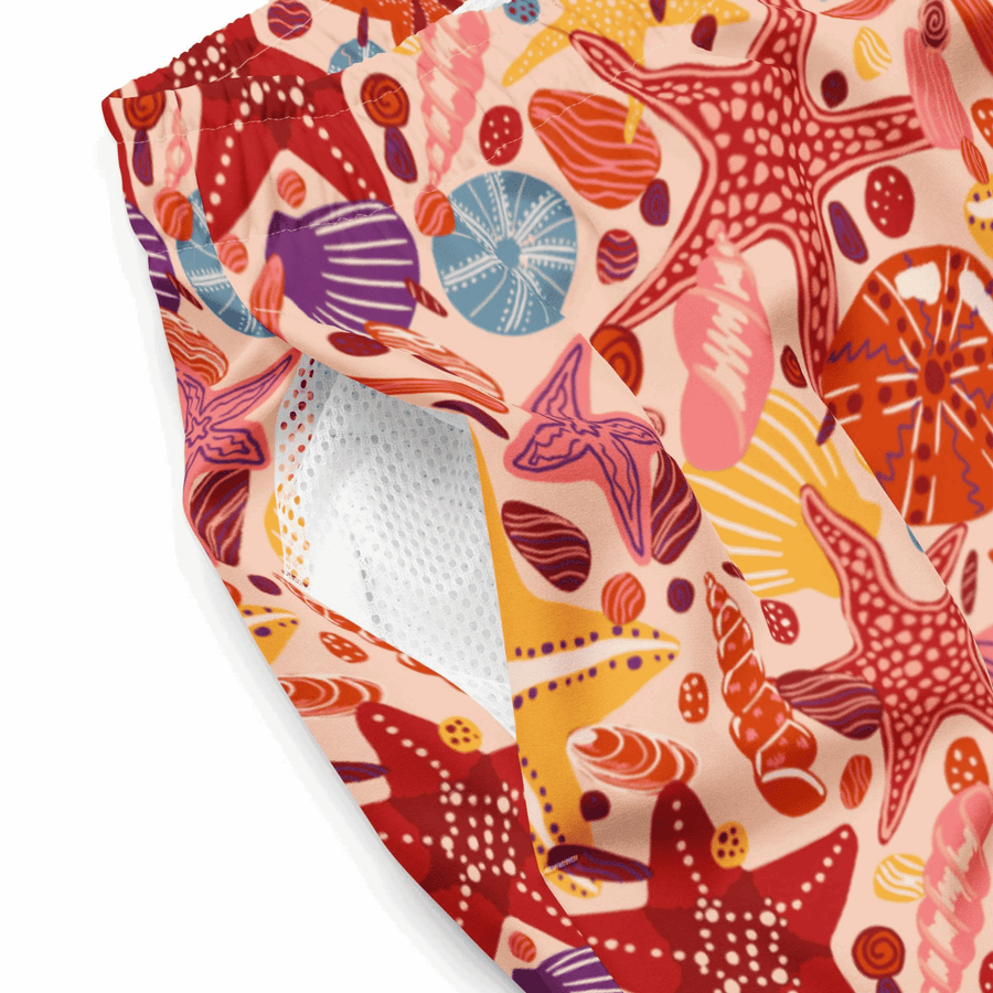 bañador corto de hombre estampado