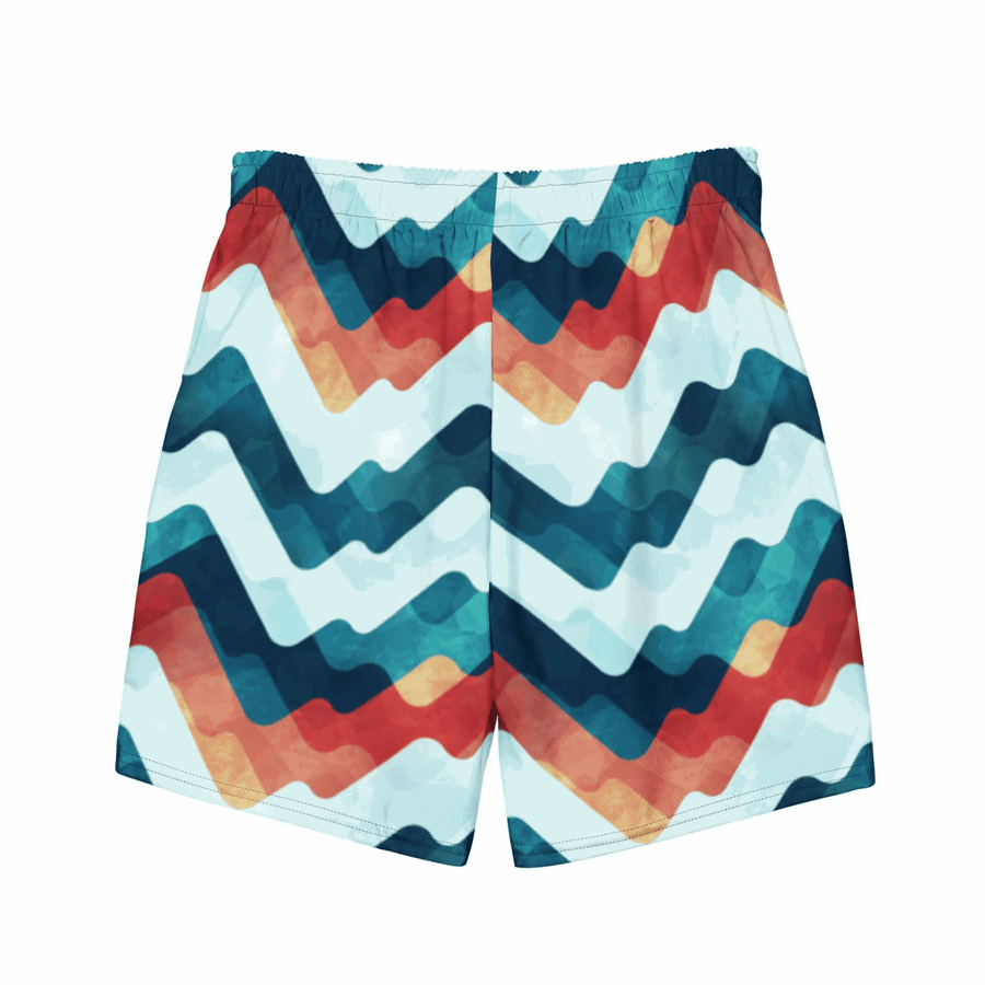 bañador corto de hombre estampado