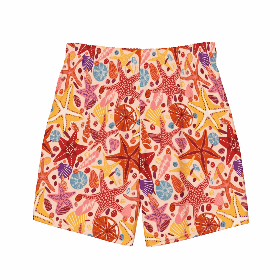 bañador corto de hombre estampado