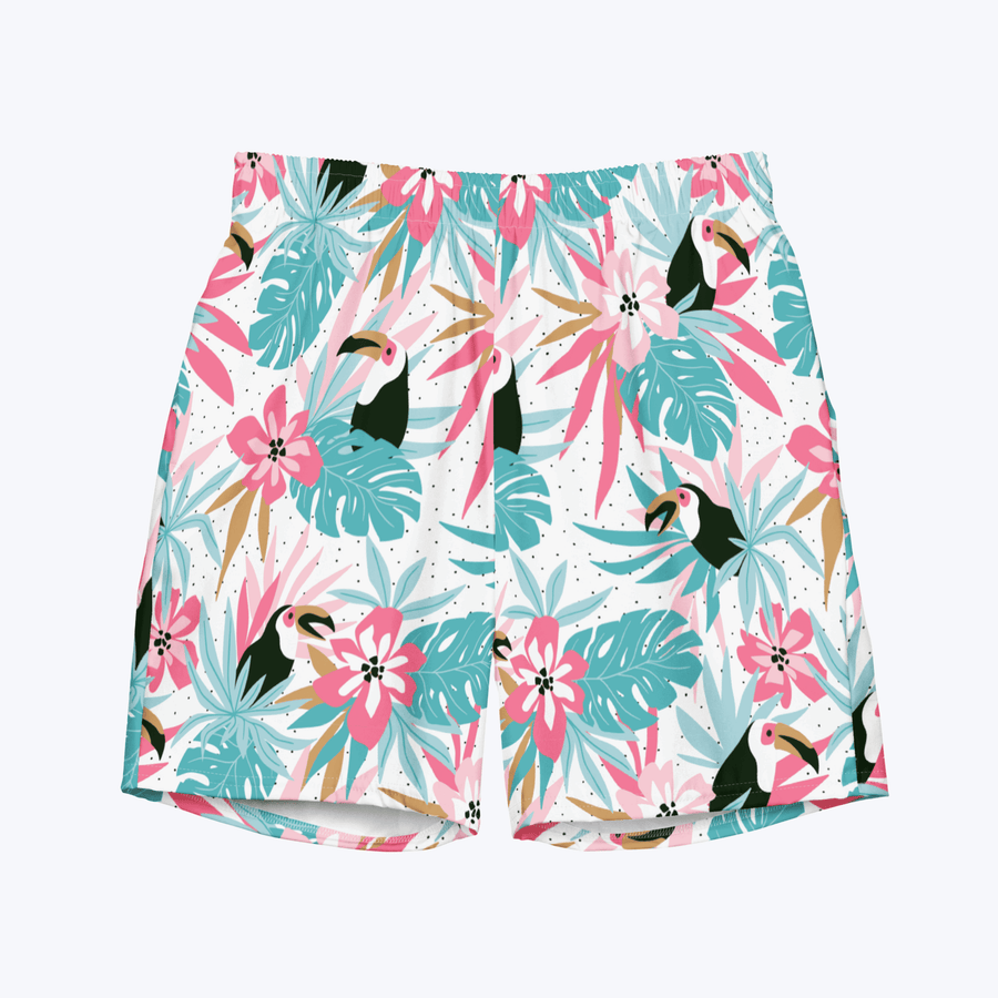 bañador corto de hombre estampado