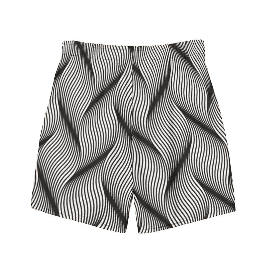 bañador corto de hombre estampado