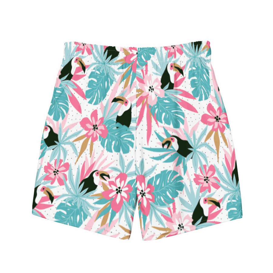 bañador corto de hombre estampado