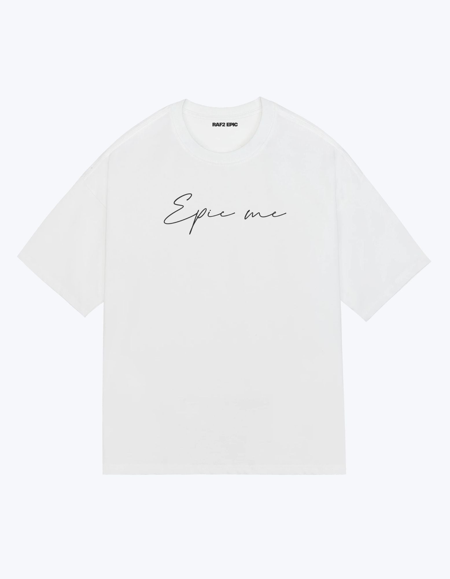 camiseta oversize blanca
