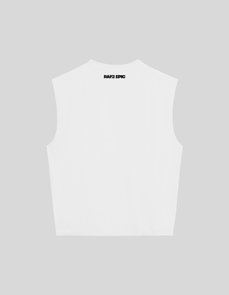 Camiseta Tank Cherry On sin mangas boxy fit