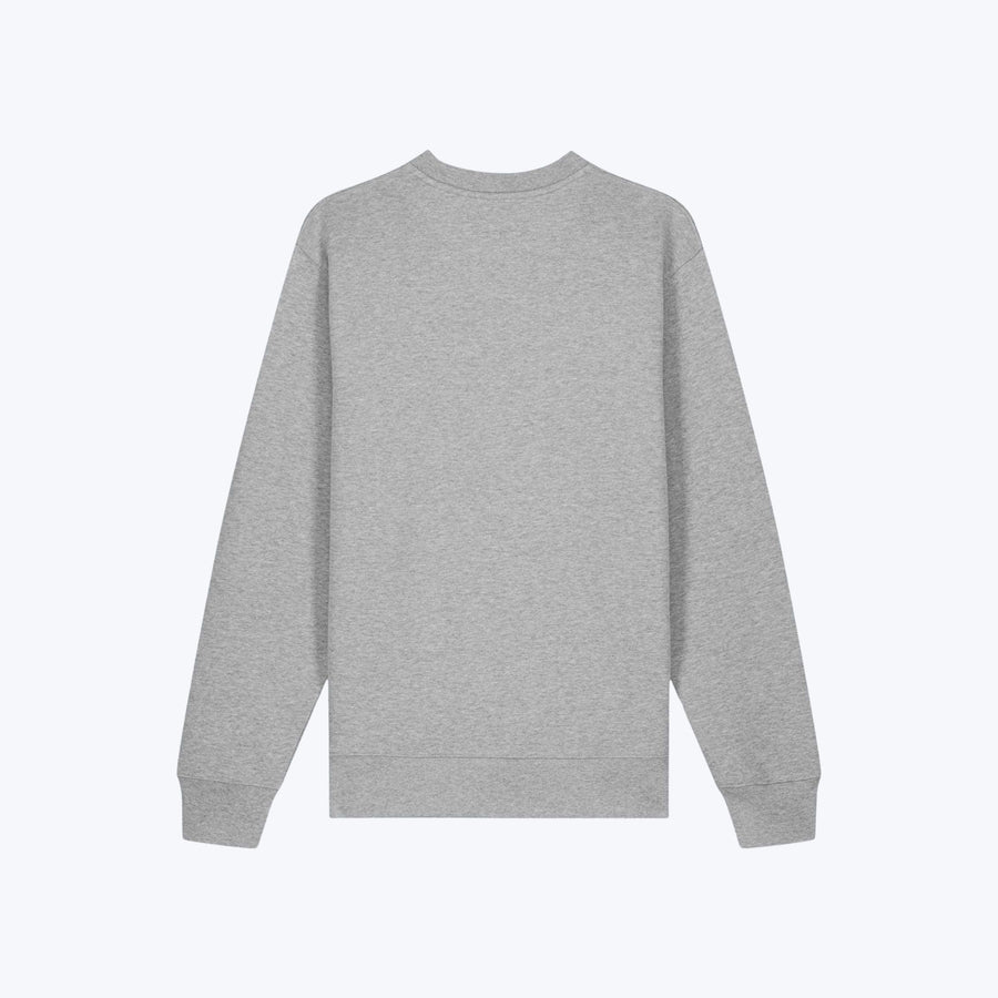 Detalle del puño y tejido de la sudadera sin capucha gris Teddy Epic Me