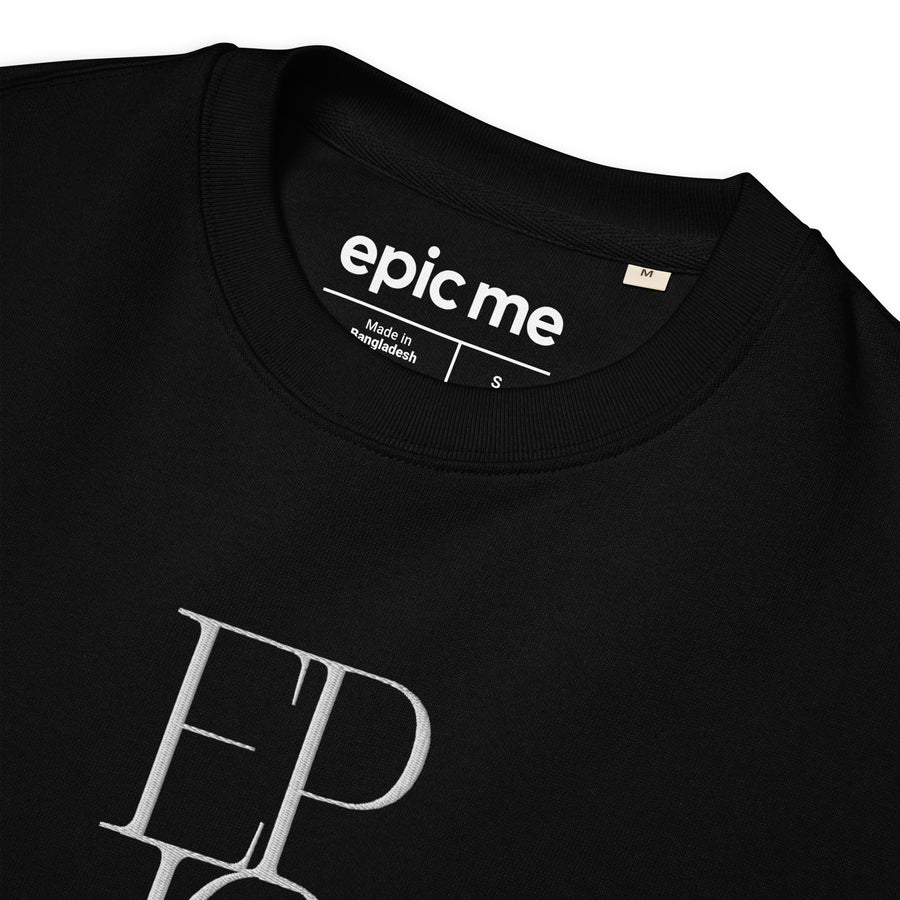 Sudadera Sin Capucha Negra EPIC